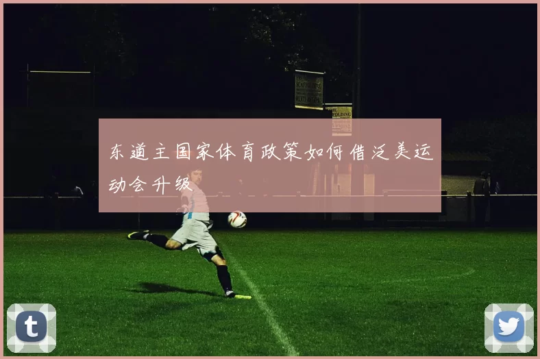 东道主国家体育政策如何借泛美运动会升级